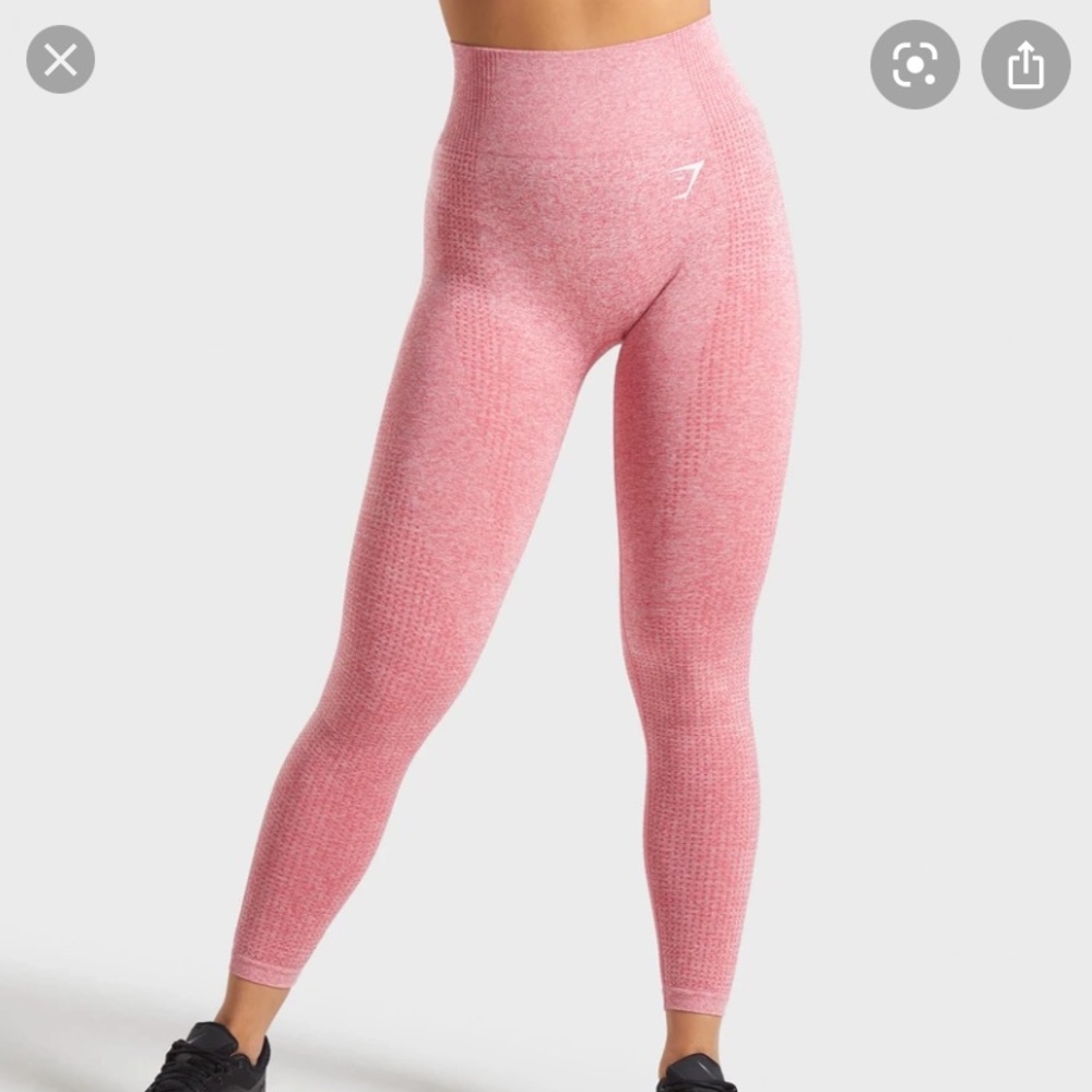 Gymshark Vital Seamless Leggings Pink Marl